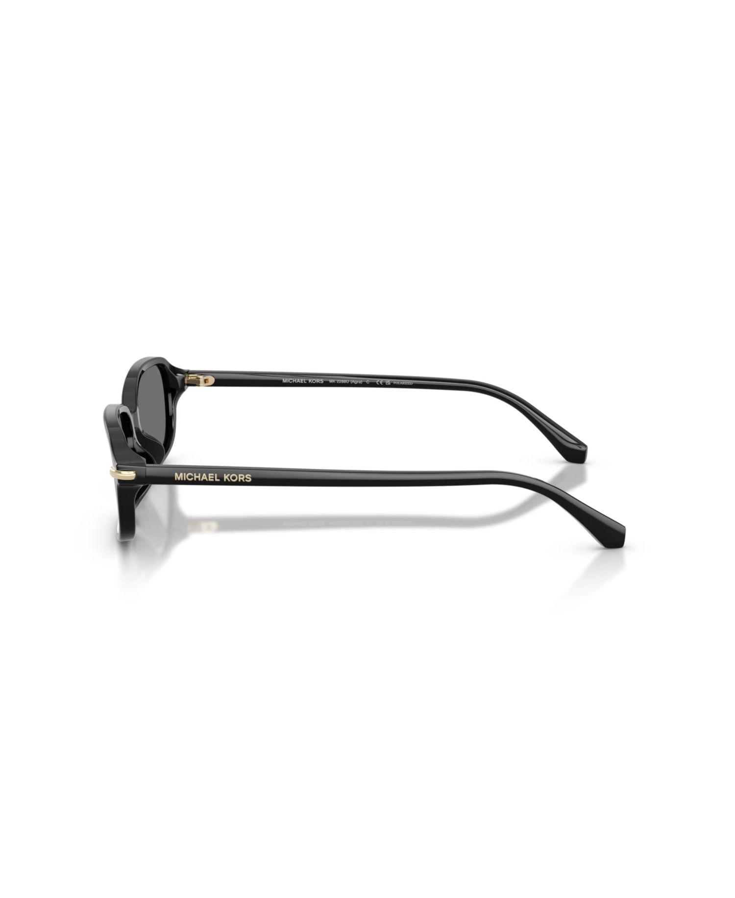 Women's Polarized Acetate Rectangle Sunglasses, MK2288U