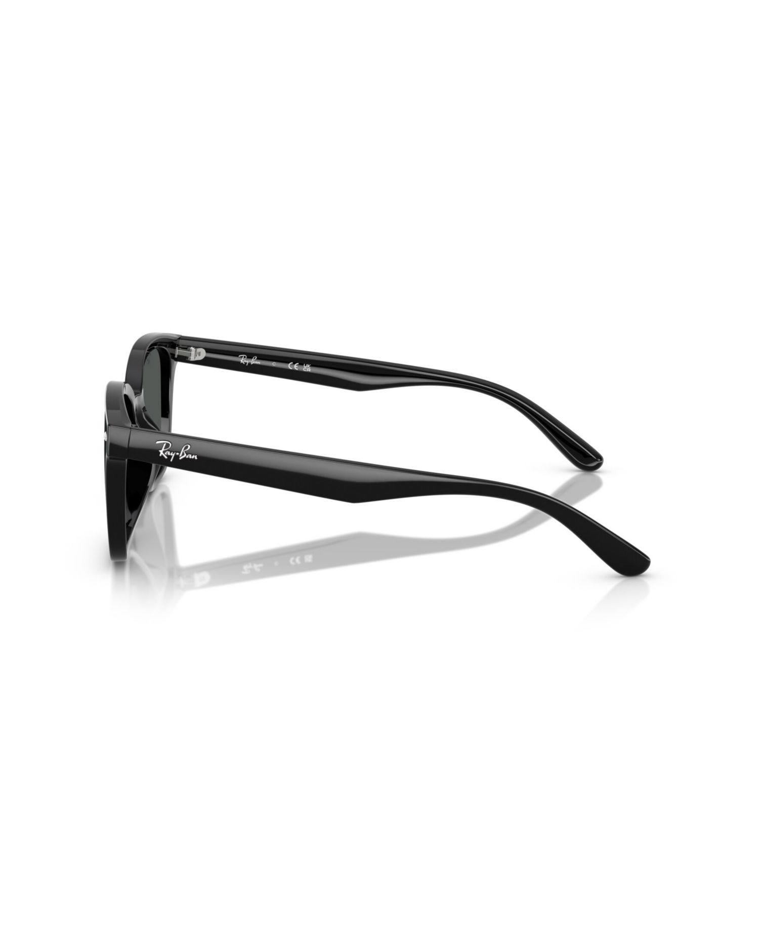 Rectangle Low-Bridge Sunglasses RB4461D