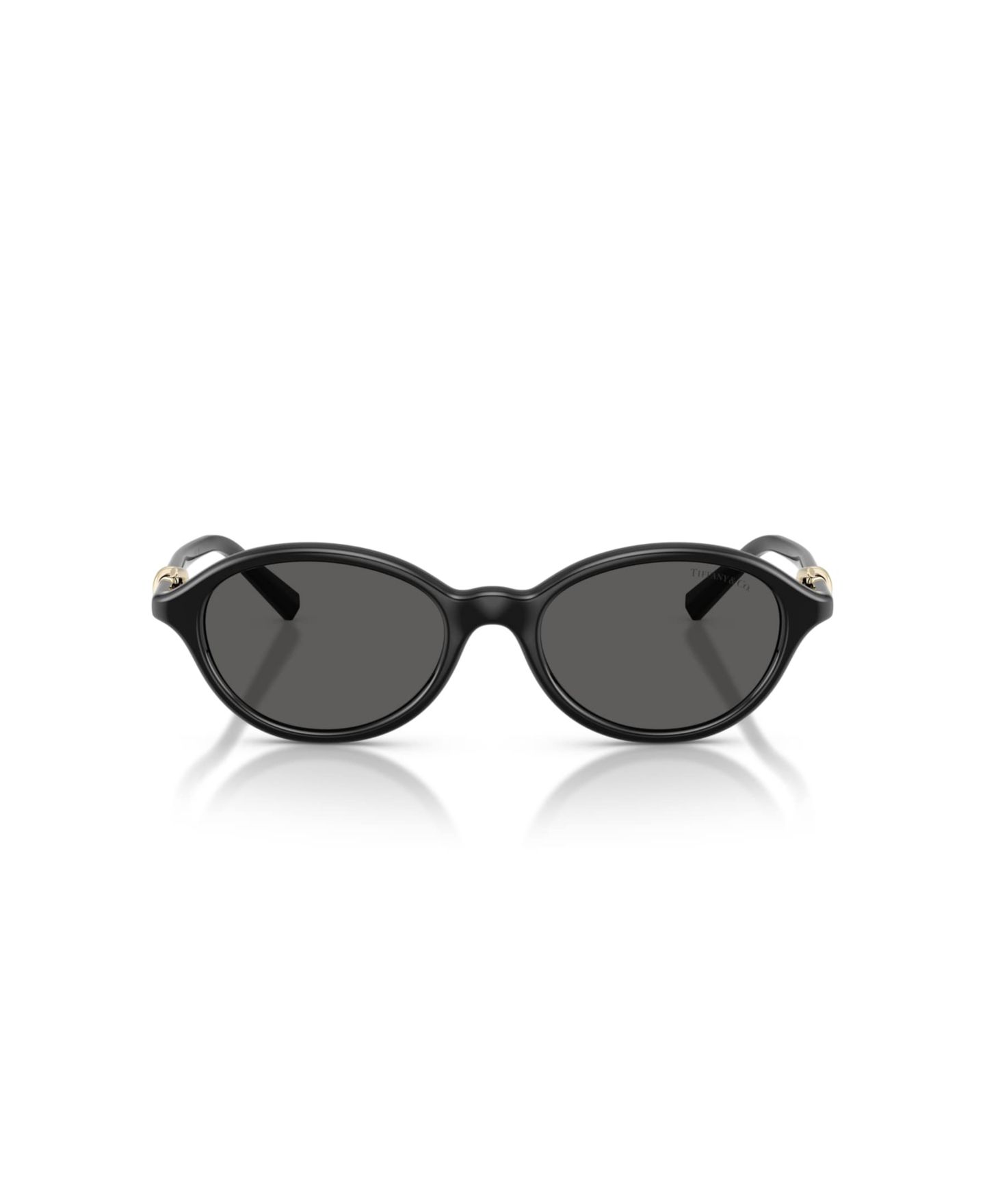 Женские солнцезащитные очки Tiffany & Co. Oval Sunglasses TF4266U, цвет: Чёрный — фото 2