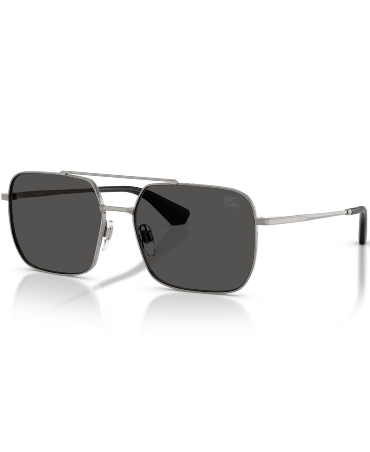 Burberry Aviator Sunglasses Be3179 In Gunmetal