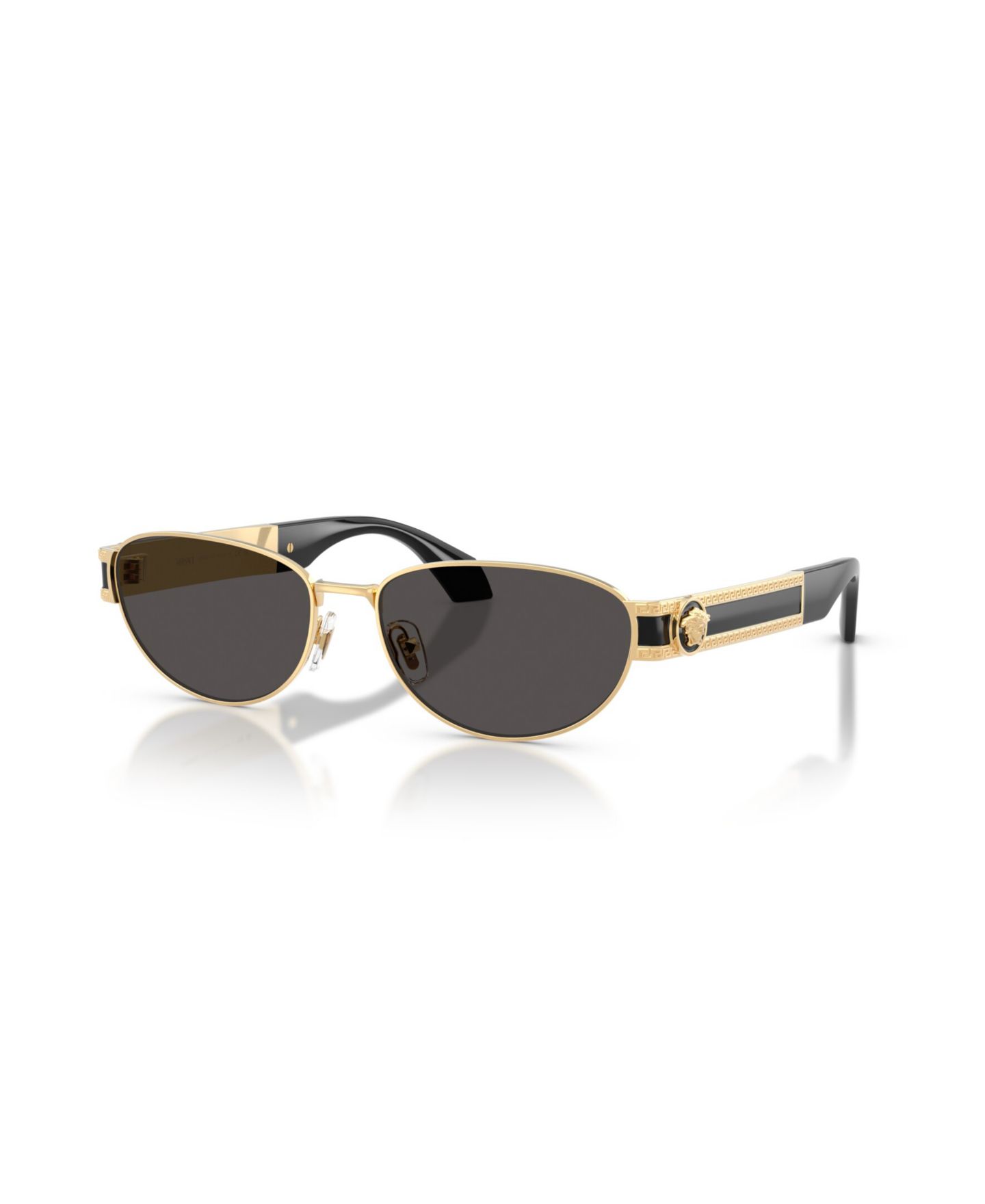 Женские солнцезащитные очки Versace Cat Eye Sunglasses VE2304, цвет: Золотой — фото 1