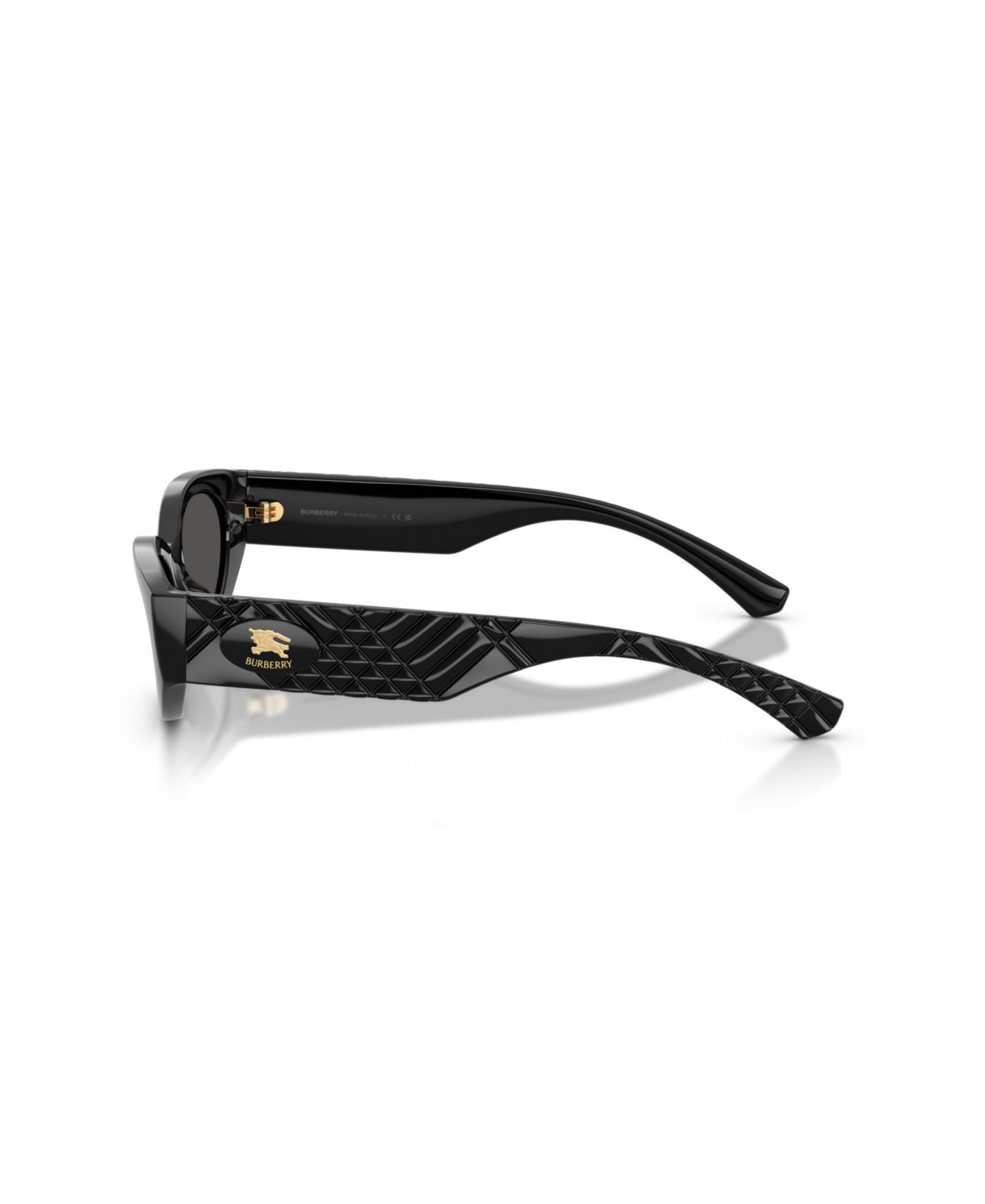 Женские солнцезащитные очки Burberry Oval Sunglasses BE4505U, цвет: Чёрный — фото 2