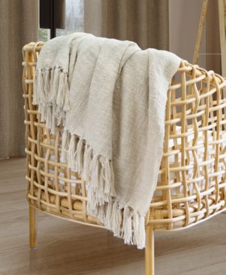 by Egypt Sherrod Olema Loose Weave Throw, 50" x 60"