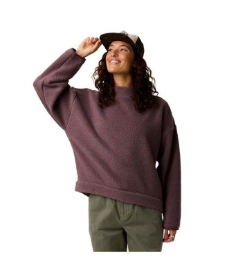 Women's Wander Pile-Fleece Mock-Neck Top Pullover Fleece