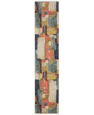 Soleri SOL02 2'6"x12' Runner Area Rug		