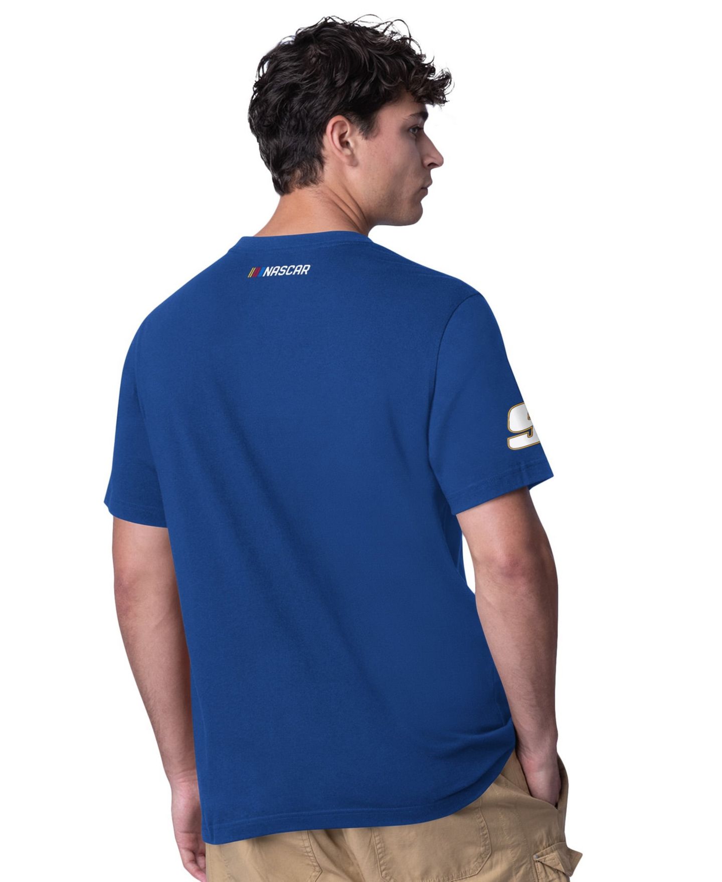 Мужская футболка Starter Blue Chase Elliott Napa All Star Extreme — фото 2