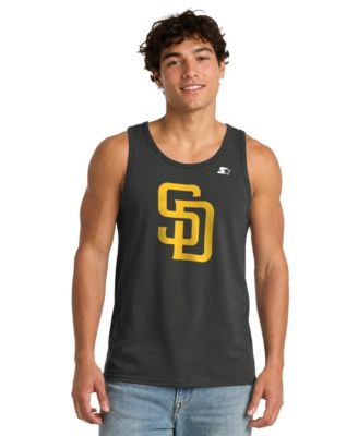 Men's Black San Diego Padres Tank Top