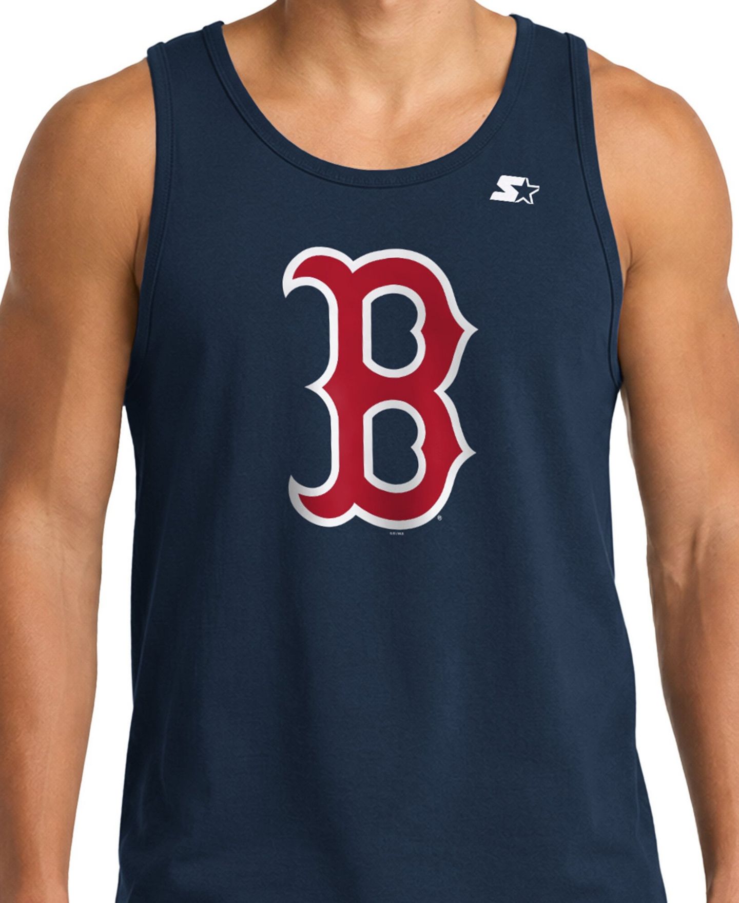 Мужской топ Starter Navy Boston Red Sox — фото 3