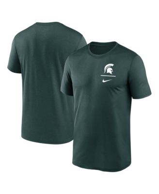 Men's Green Michigan State Spartans Primary Logo Legend Performance T-Shirt