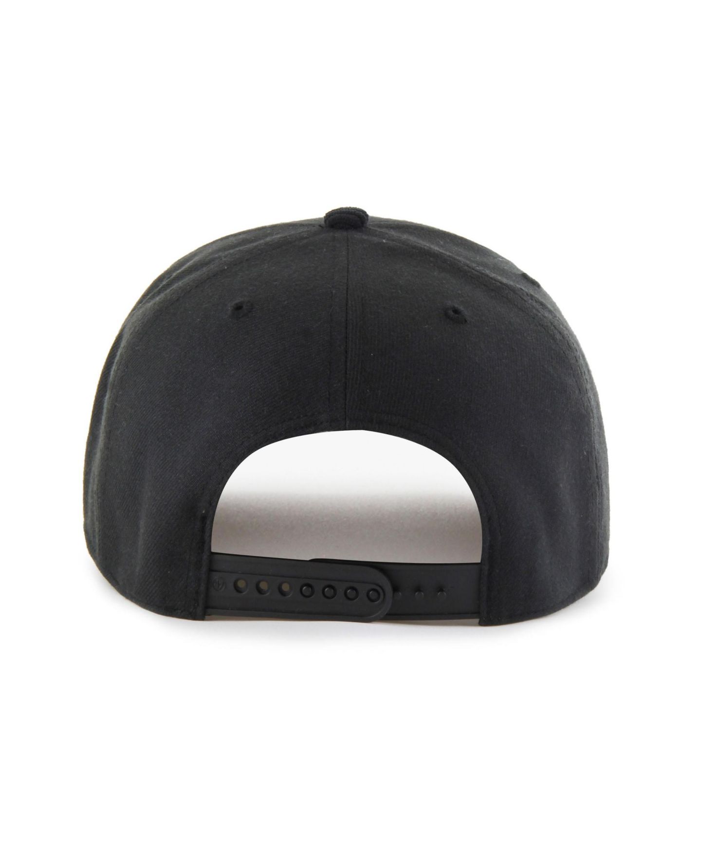 Мужская кепка '47 Brand Black Boston Celtics Nothing But Net Hitch Adjustable Hat — фото 3