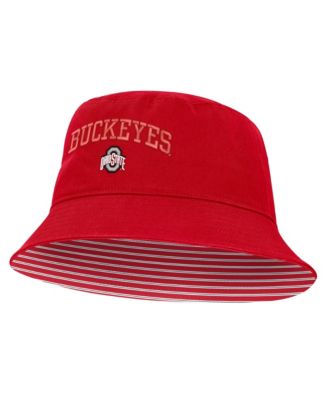 Men's and Women's Scarlet Ohio State Buckeyes Primetime Apex Bucket Hat