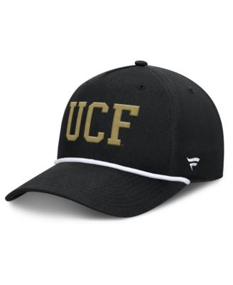 Men's Black UCF Knights Foul Ball Rope Adjustable Hat