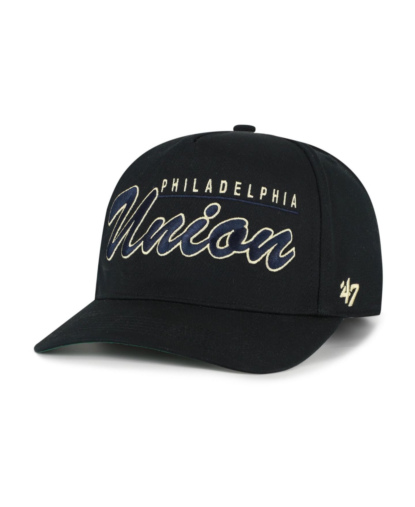 Мужская кепка '47 Brand Black Philadelphia Union Brushmark Hitch Adjustable Hat — фото 1