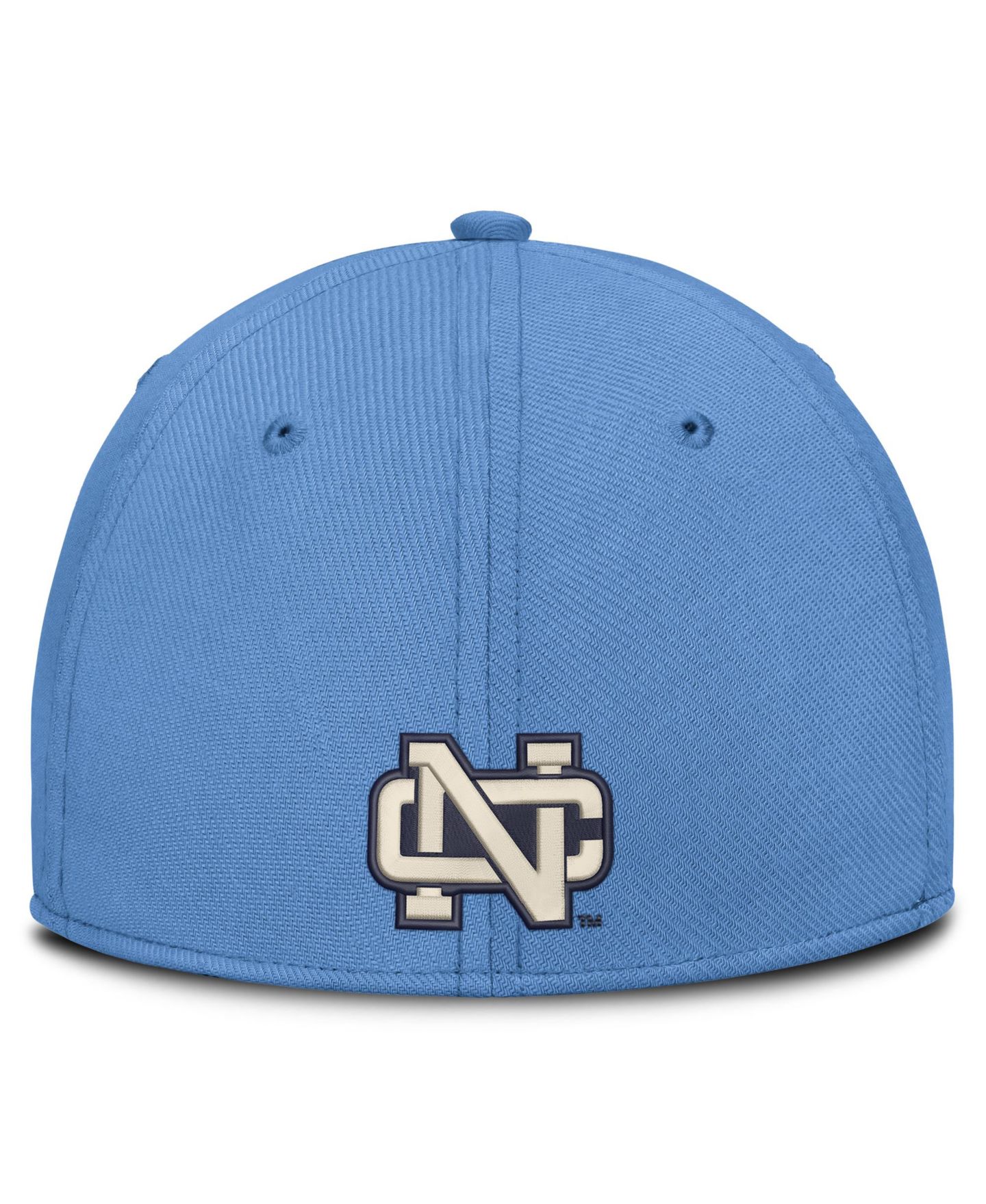 Мужские головные уборы Nike Natural/Carolina Blue North Carolina Tar Heels Legacy Swooshflex Dri-FIT Hat — фото 4