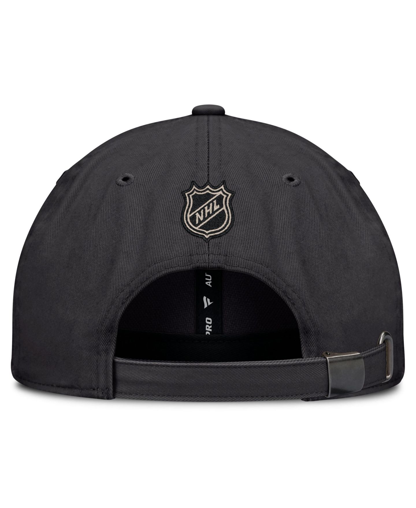 Мужская кепка Fanatics Charcoal Toronto Maple Leafs Road Phantom Washed Adjustable Hat — фото 4