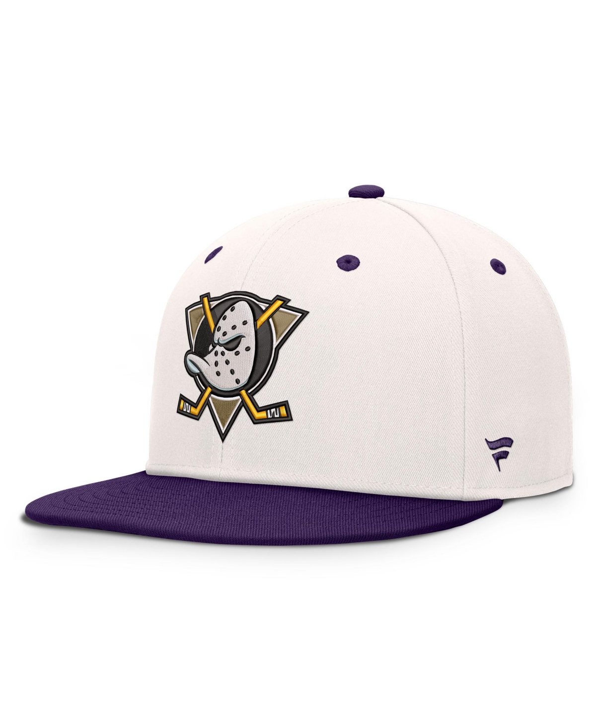 Fanatics Anaheim Ducks Heritage Ballpark High-Crown Snapback Baseball Cap