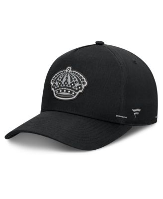 Men's Black Los Angeles Kings Alternate Authentic Pro Rink A-Frame Adjustable Hat