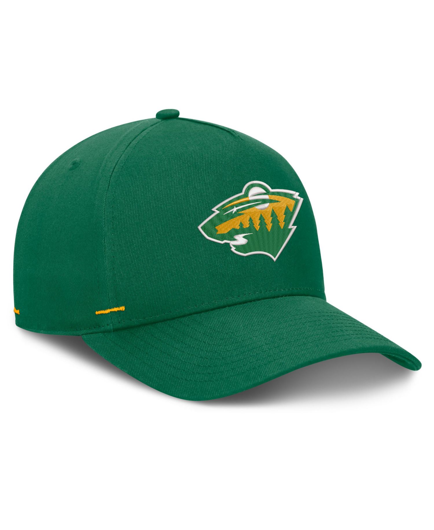 Men's Green Minnesota Wild Alternate Authentic Pro Rink A-Frame Adjustable Hat