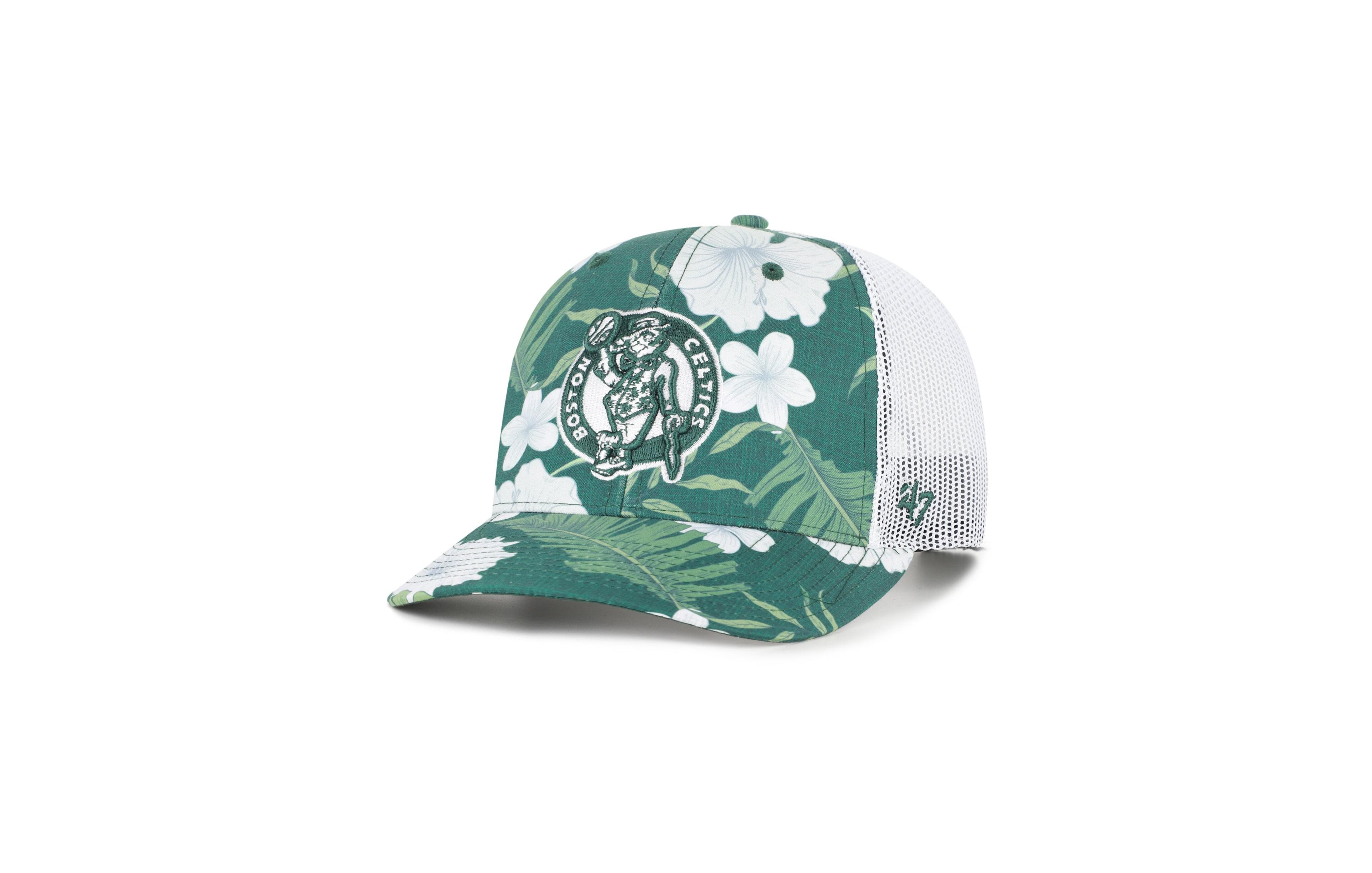 '47 Brand Boston Celtics Beach Side Trucker Adjustable Hat