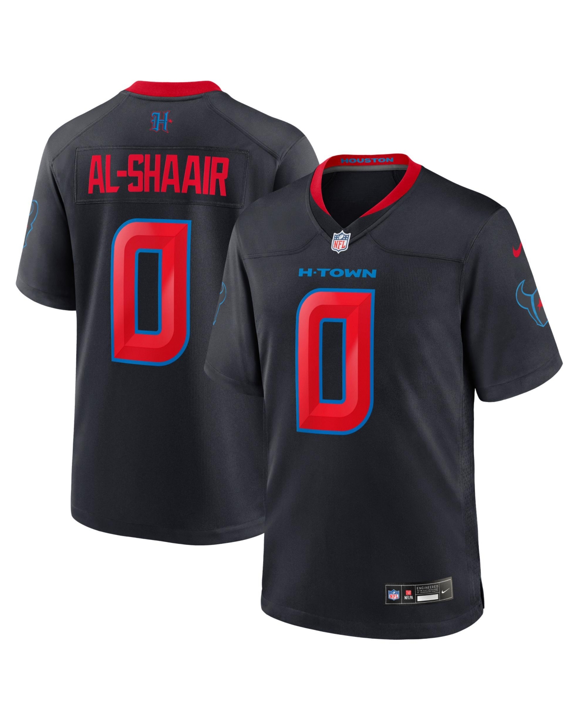 Nike Men's Houston Texans Azeez Al-Shoair Alternate Game Jersey