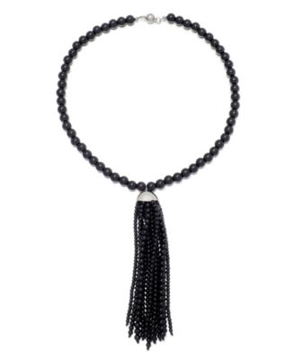 Women's Tassel Beaded Wrap Necklace
