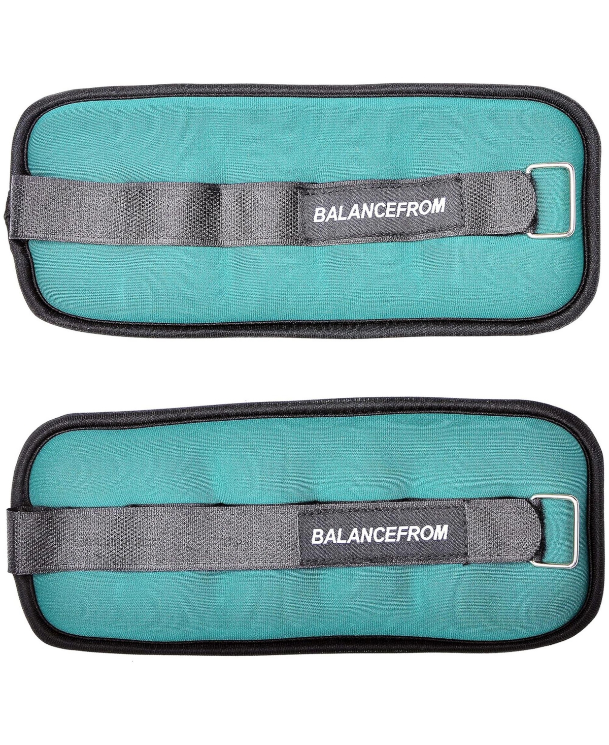BalanceFrom Fitness Fully Adjustable Ankle, Wrist, Arm or Leg Weights, 3-lb Pair