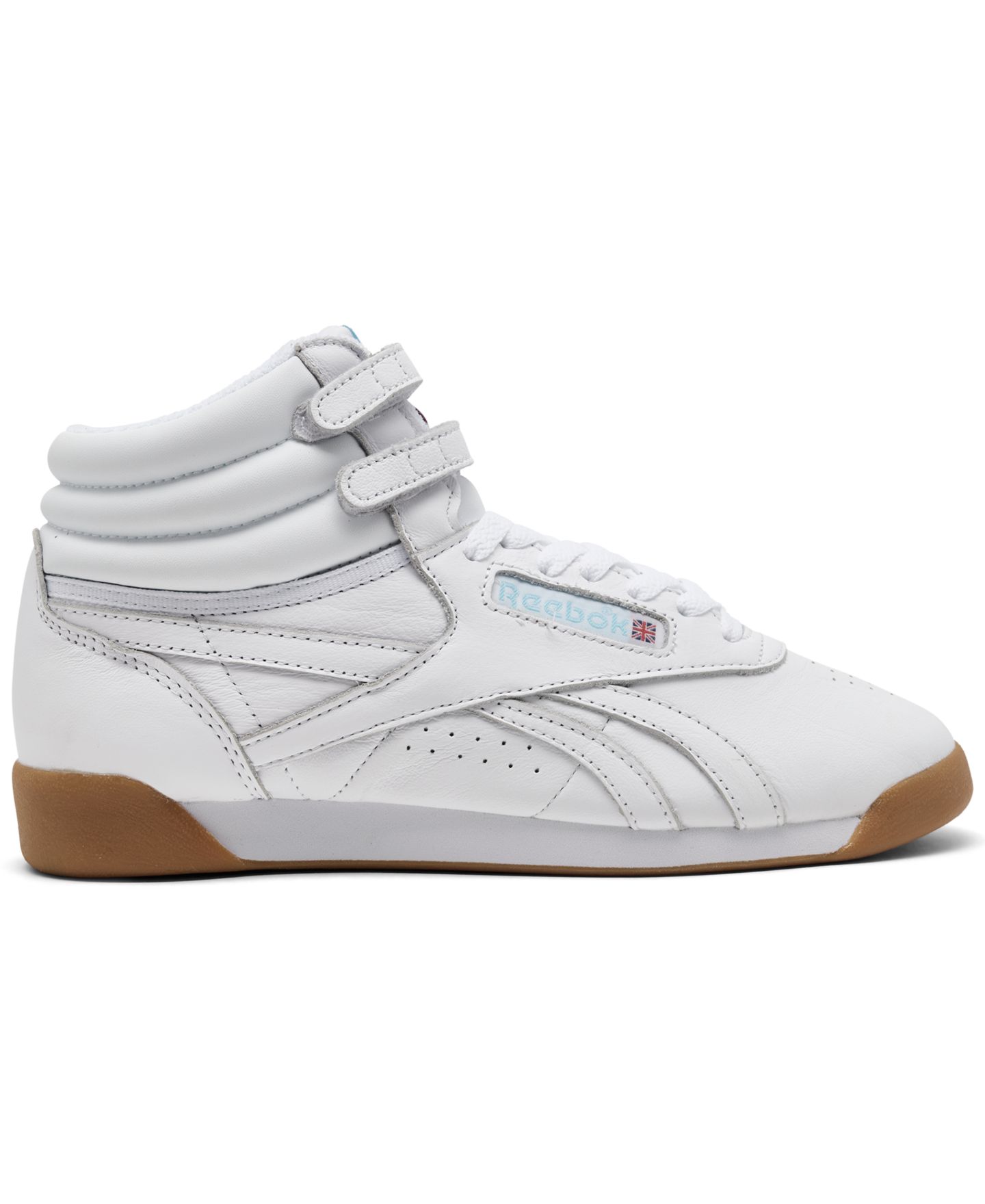 Женские кроссовки Reebok Freestyle High-Top Retro, цвет: Белый / Синий — фото 2