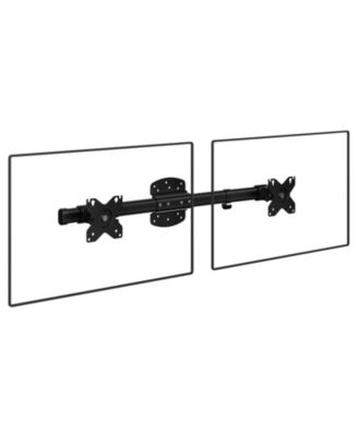Full Motion Monitor Wall Mount Height Adjustable Tilt Swivel Rotation Desk Space Saving