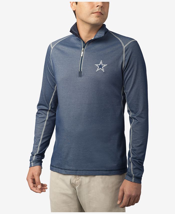 Tommy Bahama Men's Dallas Cowboys Double Eagle Half-Zip Sweater - Macy's