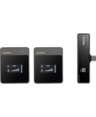 MoveLink UC2 Compact 2-Person Digital Wireless Mic System, USB-C