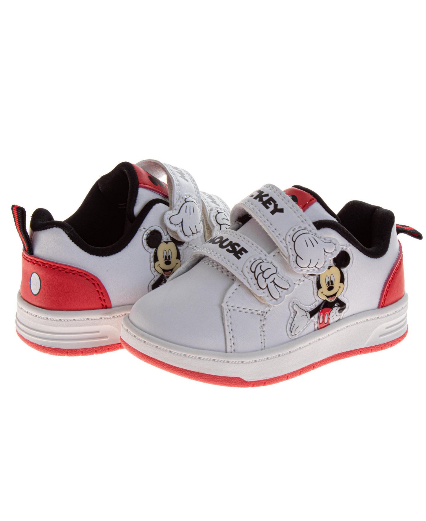 Кроссовки Disney 6 to 12 Comfortable Casuals Sneaker для мальчиков, цвет: Белый красный — фото 3