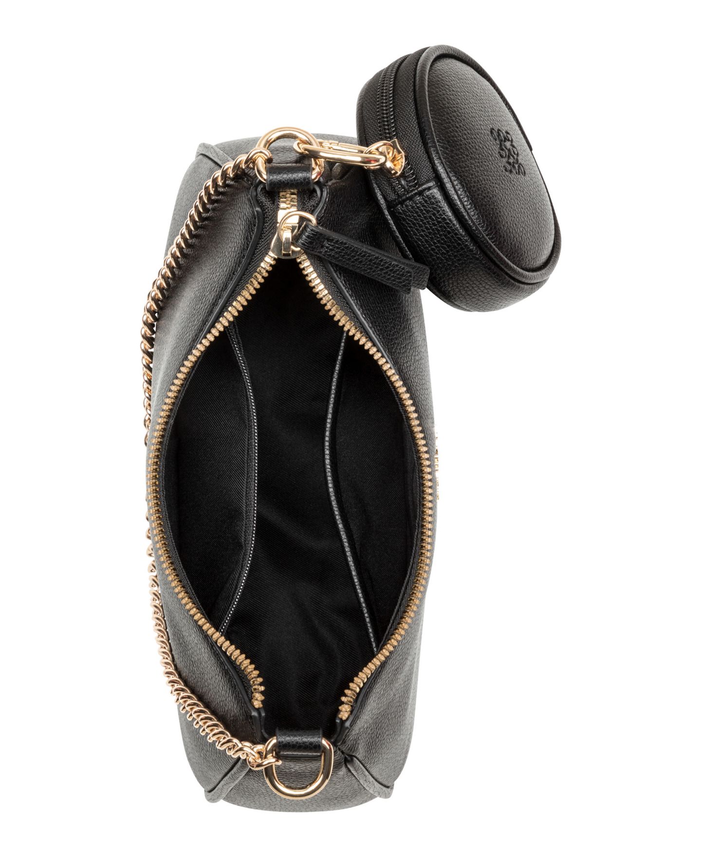 Женская сумка Nine West Luela Small Convertible Crossbody Shoulder Handbag, цвет: Чёрный — фото 4