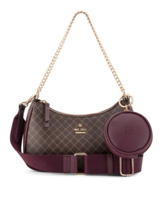Luela Convertible Crossbody Shoulder Bag with Removable Pouch, 2-Piece Set