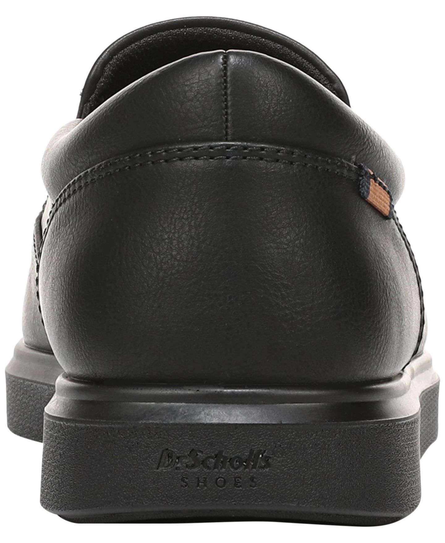 Мужские кроссовки Dr. Scholl's City Cloud Slip-On Low-Top Faux Leather, цвет: Чёрный / Чёрная искусственная кожа — фото 3
