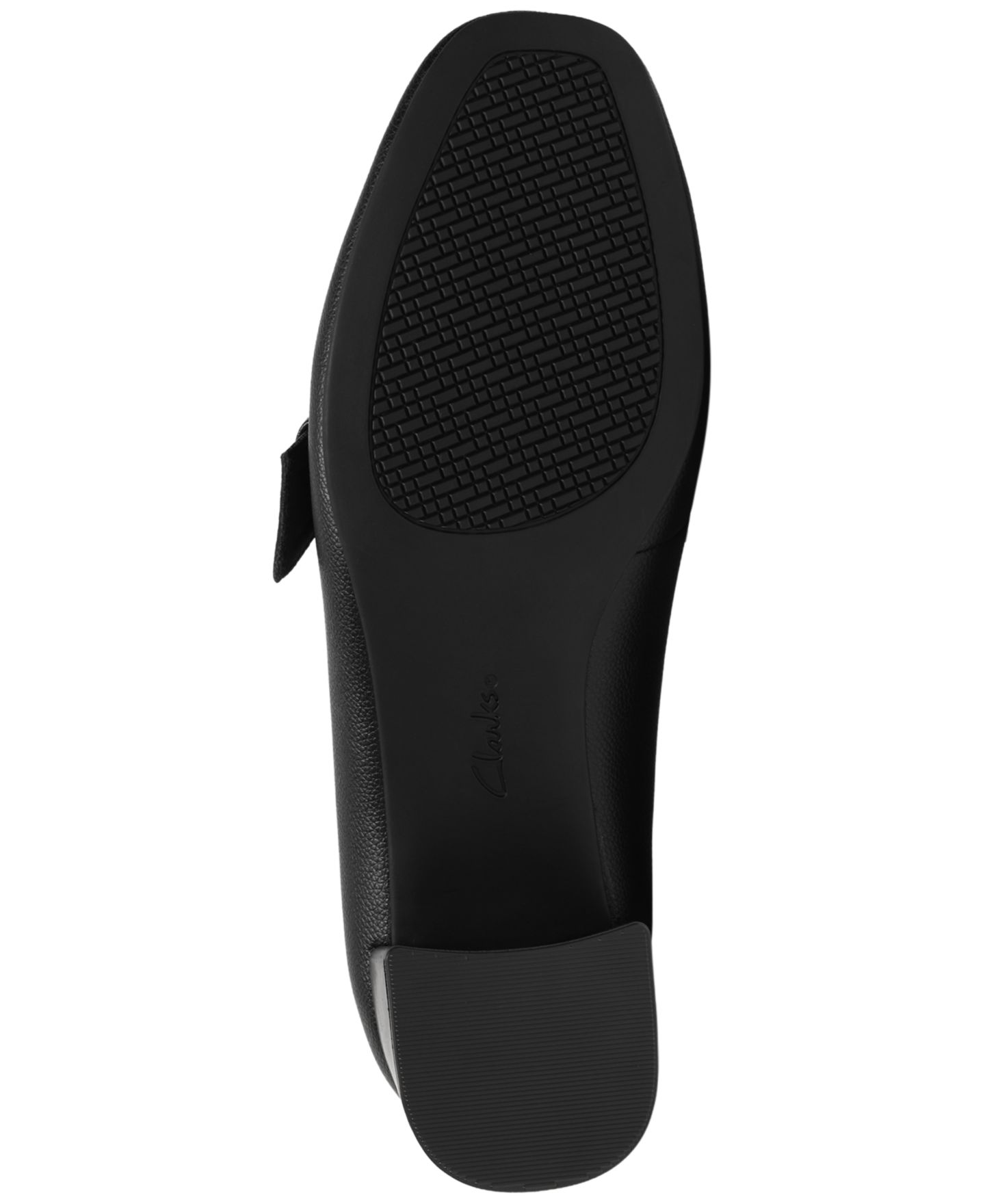 Женские туфли Clarks Collection Iridessa Wish Slip-On Loafer Pumps, цвет: Чёрный кожаный — фото 5