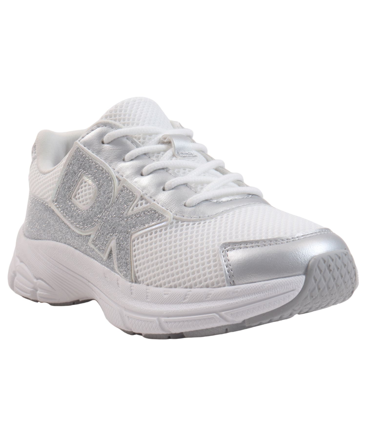 Boys' and Girls' Glittery Low-Top Nur Tristan Lace-Up Sneakers