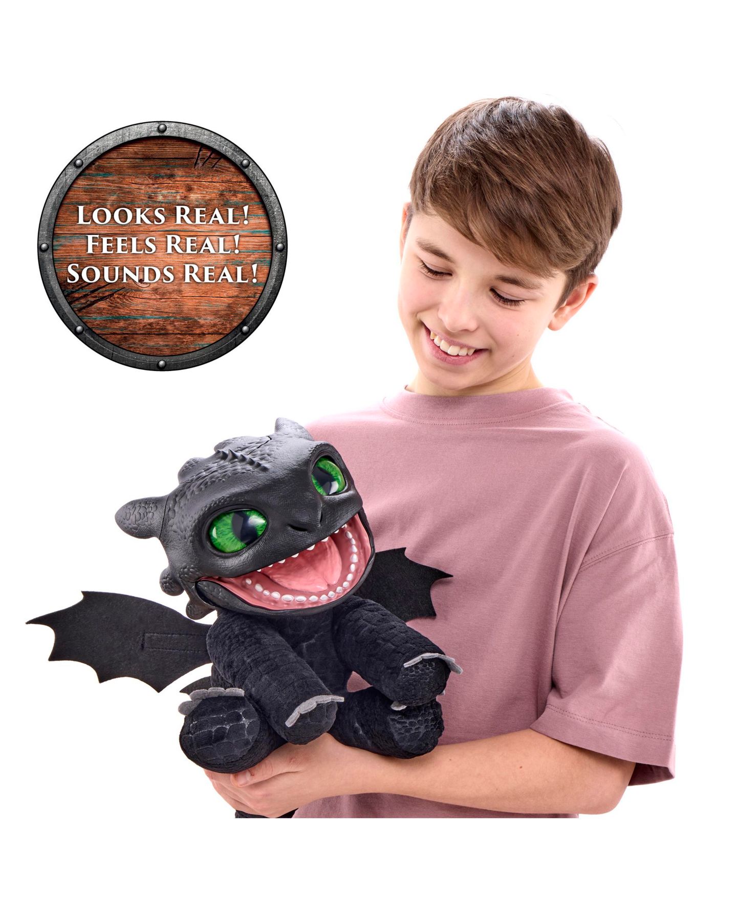 Детская фигурка How to Train Your Dragon Toothless Puppetronic Action Figure, Ages 6+ — фото 6
