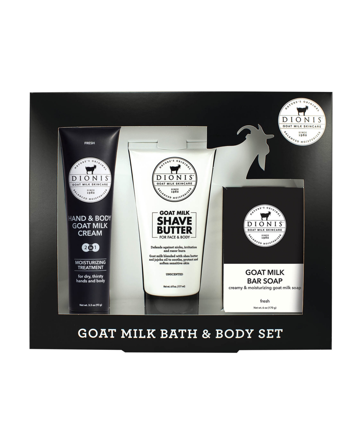 Dionis Goat Milk Bath & Body Gift Set In No Color