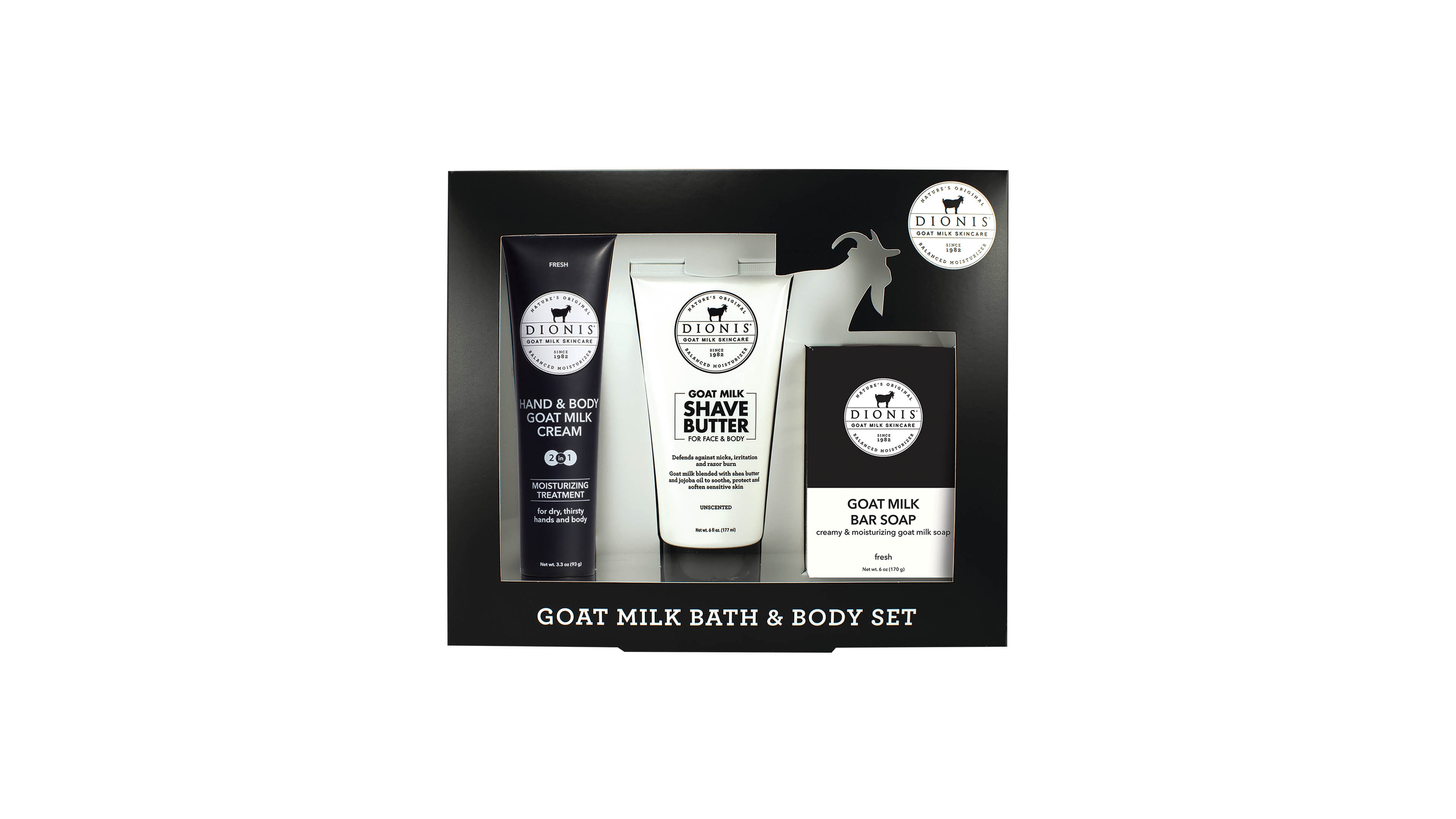 Dionis Goat Milk Bath & Body Gift Set