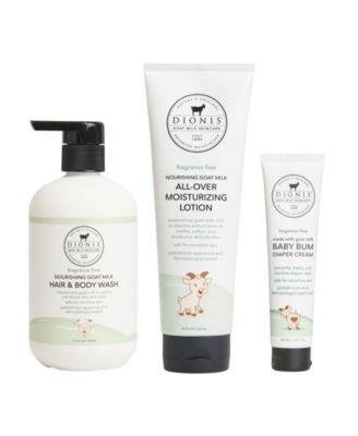 3-Piece Goat Milk Baby Care Bundle Set