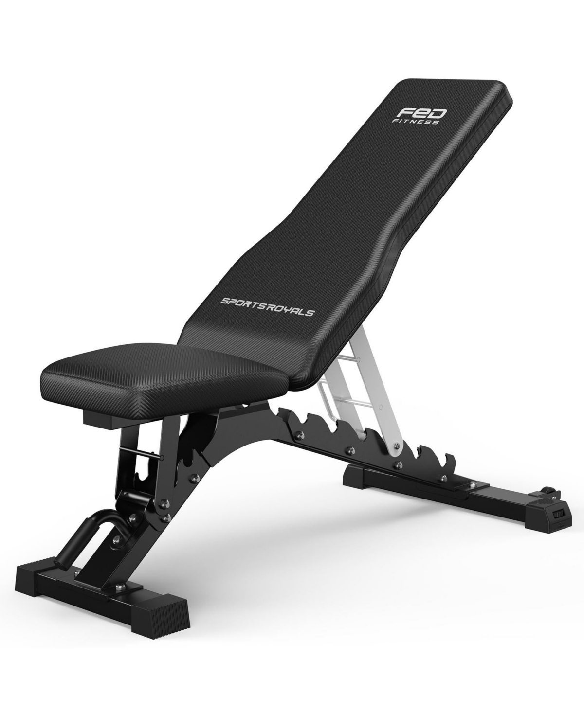 Fed Fitness Sportsroyals Weight Bench, 1300LBS Commercial Adjustable Weight Bench