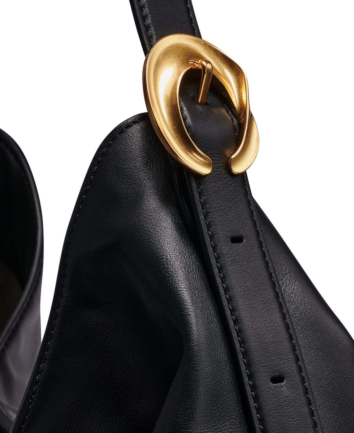 Женская сумка Donna Karan New York Brocade Large Hobo, цвет: Чёрный / Золотой — фото 6