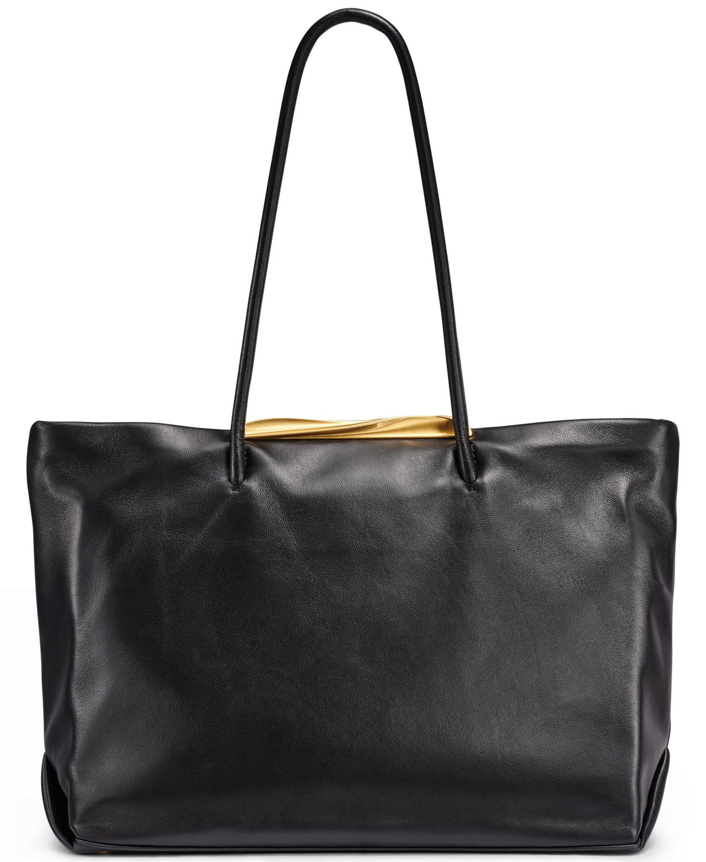 Женская сумка Donna Karan New York Poplin Tote, цвет: Чёрный / Золотой — фото 2