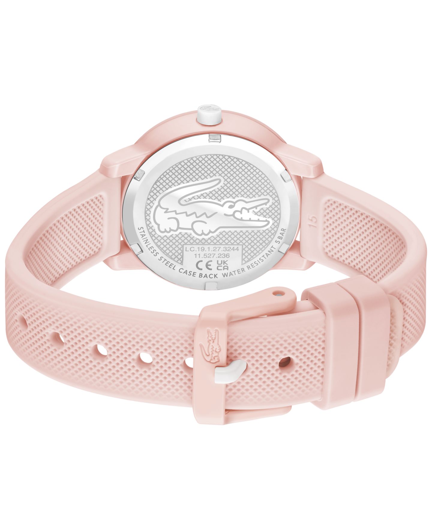 Детские часы Lacoste 12.12 Pink Silicone Watch 33mm — фото 2