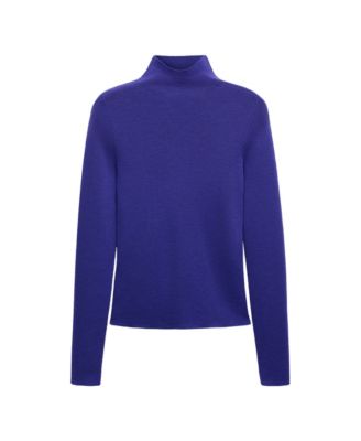 Women's Selection Wool Long-Sleeve Turtleneck Sweater