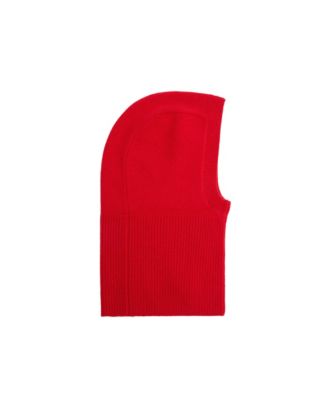 Women's Selection Knit Ribbed Wool/Cashmere-Blend Balaclava