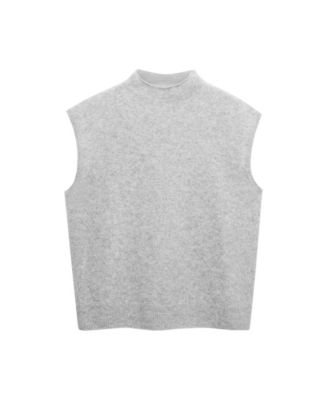 Women's Selection Mock-Neck Sleeveless Vest