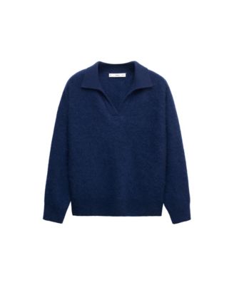 Women's Selection Loose-Fit Polo Sweater