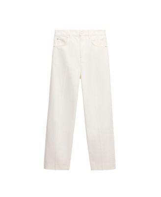 Women's Selection High-Rise Cropped Balloon-Leg Jeans