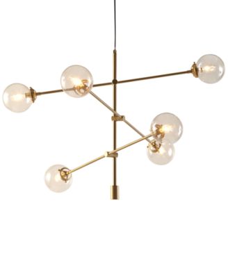 Cyrus Metal & Glass Chandelier